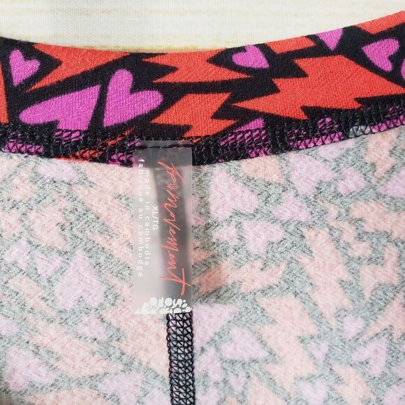 Free People You Know It Base Layer Printed Top Bolts of Love Adore Combo XL - Picture 8 of 14